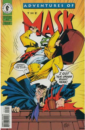 Adventures of the Mask 12 published by Dark Horse with cover art by Marc Campos