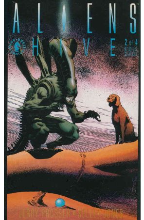 Aliens: Hive 2 published by Dark Horse with cover art by Kelley Jones