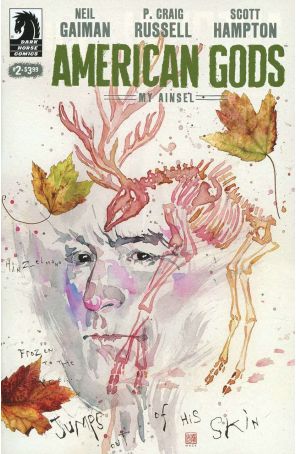 American Gods: My Ainsel 2A published by Dark Horse with cover art by David Mack