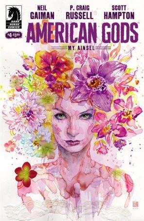 American Gods: My Ainsel 4A published by Dark Horse with cover art by David Mack