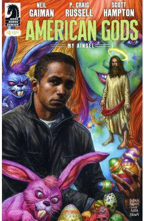 American Gods: My Ainsel 4 published by Dark Horse with cover art by Glenn Fabry