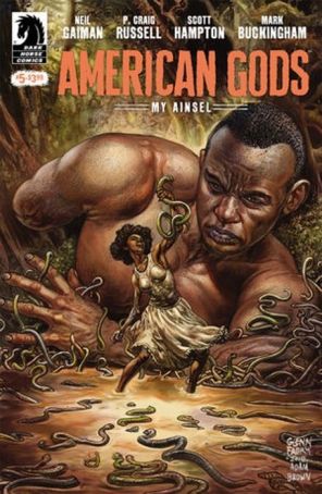 American Gods: My Ainsel 5 published by Dark Horse with cover art by Glenn Fabry