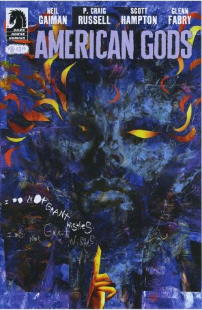 American Gods 8A published by Dark Horse with cover art by David Mack