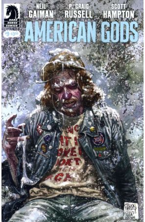 American Gods 9 published by Dark Horse with cover art by Glenn Fabry