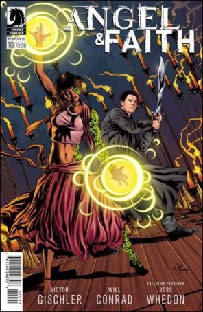 Angel And Faith Season 10 10A published by Dark Horse with cover art by Will Conrad