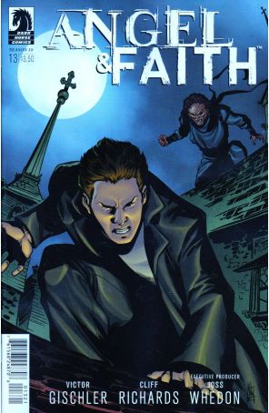 Angel And Faith Season 10 13A published by Dark Horse with cover art by Mike Norton