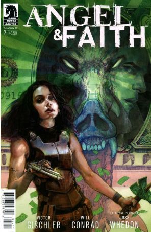 Angel And Faith Season 10 2 published by Dark Horse with cover art by Scott Fischer