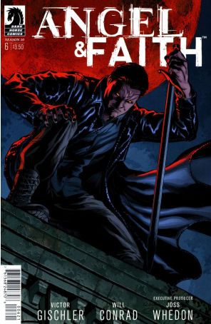 Angel And Faith Season 10 6A published by Dark Horse with cover art by Will Conrad