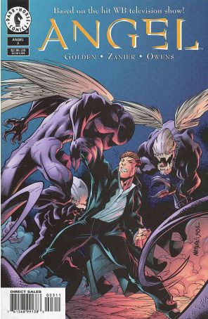 Angel (2nd series) 3 published by Dark Horse with cover art by Jeff Matsuda