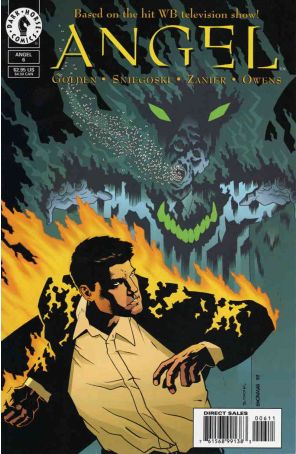 Angel (2nd series) 6 published by Dark Horse with cover art by Ryan Sook