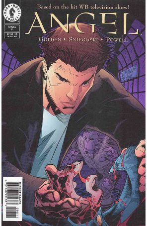 Angel (2nd series) 8 published by Dark Horse with cover art by Jeff Matsuda