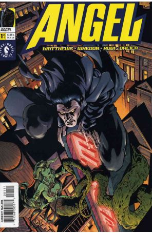 Angel (3rd series) 1 published by Dark Horse with cover art by Mel Rubi
