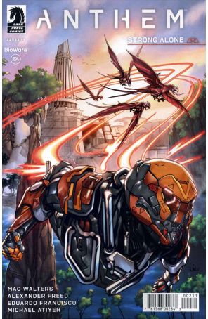 Anthem 2 published by Dark Horse with cover art by Eduardo Francisco
