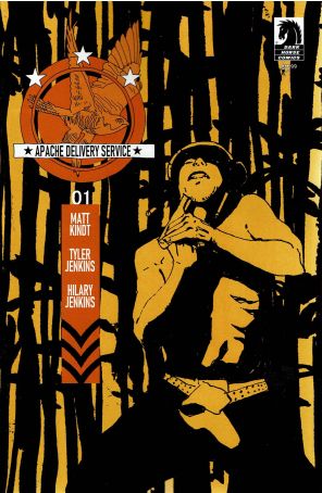 Apache Delivery Service 1A published by Dark Horse with cover art by Tyler Jenkins