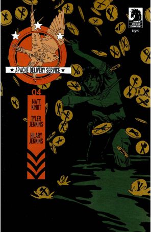 Apache Delivery Service 4A published by Dark Horse with cover art by Tyler Jenkins