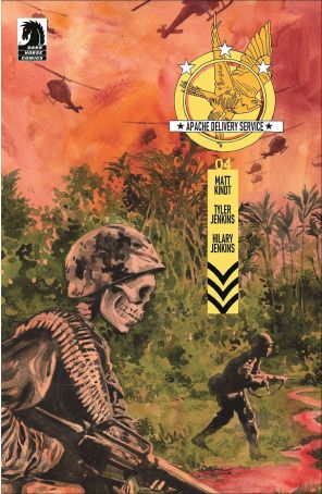 Apache Delivery Service 4B published by Dark Horse with cover art by Jill Thompson