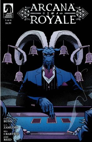 Arcana Royale 1 published by Dark Horse with cover art by A.C. Zamudio