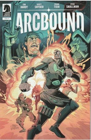 Arcbound 4A published by Dark Horse with cover art by Ryan Smallman