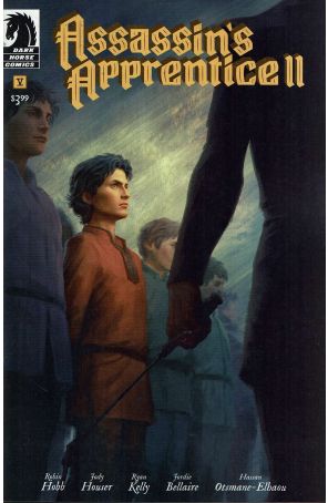 Assassin's Apprentice II 5 published by Dark Horse with cover art by Anna Steinbauer