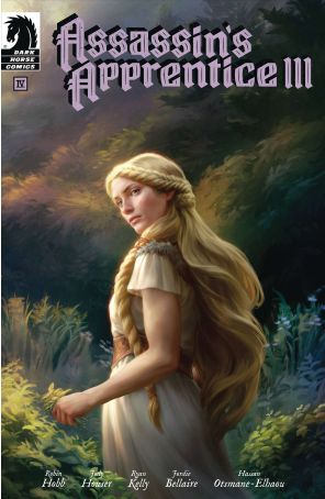 Assassin's Apprentice III 4 published by Dark Horse with cover art by Anna Steinbauer