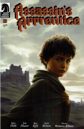 Assassin's Apprentice 1 published by Dark Horse with cover art by Anna Steinbauer