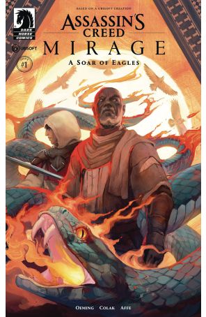 Assassin's Creed Mirage: A Soar Of Eagles 1 published by Dark Horse with cover art by Julie Dillon
