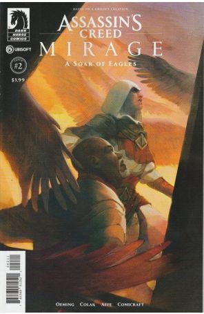 Assassin's Creed Mirage: A Soar Of Eagles 2 published by Dark Horse with cover art by Julie Dillon