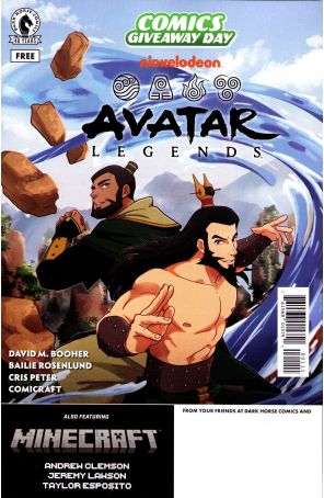 Avatar: The Last Airbender-Legends/Minecraft: Heart of Cobblestone CGD 2026 published by Dark Horse with cover art by MINDIIW