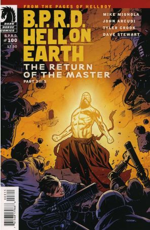B.P.R.D. Hell On Earth: The Return of the Master 3 published by Dark Horse with cover art by Dave Stewart