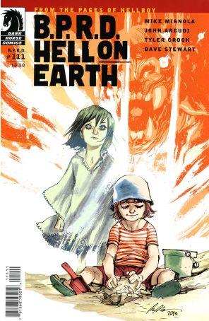 B.P.R.D. Hell on Earth 111 published by Dark Horse with cover art by Rafael Albuquerque