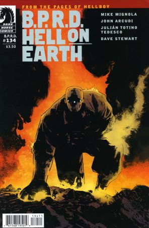 B.P.R.D. Hell on Earth 134 published by Dark Horse with cover art by Laurence Campbell