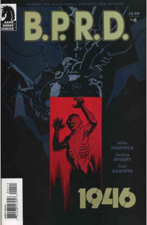 B.P.R.D.: 1946 4 published by Dark Horse with cover art by Mike Mignola