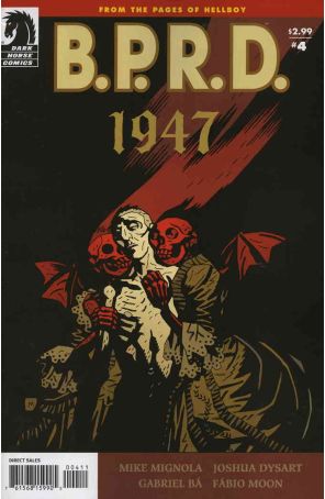 B.P.R.D.: 1947 4 published by Dark Horse with cover art by Mike Mignola