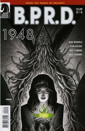 B.P.R.D.: 1948 2 published by Dark Horse with cover art by Dave Stewart