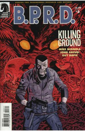 B.P.R.D.: Killing Ground 3 published by Dark Horse