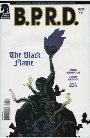 B.P.R.D.: The Black Flame 1 published by Dark Horse