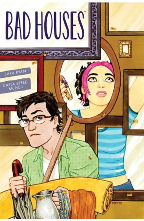 Bad Houses TPB 1 published by Dark Horse with cover art by Carla Speed McNeil