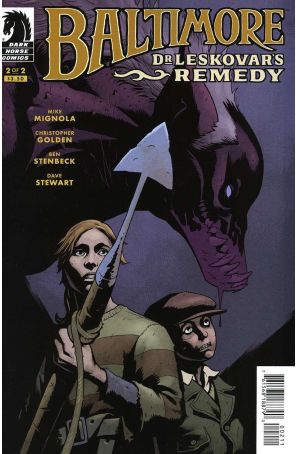 Baltimore: Dr. Leskovar's Remedy 2 published by Dark Horse with cover art by Mike Mignola