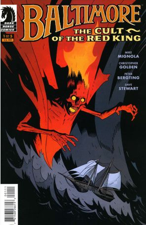 Baltimore: The Cult Of The Red King 1 published by Dark Horse with cover art by Ben Stenbeck
