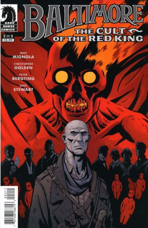 Baltimore: The Cult Of The Red King 2 published by Dark Horse with cover art by Ben Stenbeck