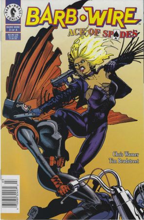 Barb Wire: Ace of Spades 3 (Newsstand) published by Dark Horse