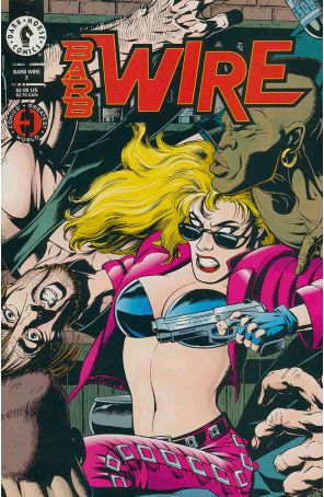 Barb Wire 2 published by Dark Horse with cover art by Dan Lawlis