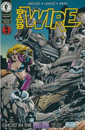 Barb Wire 5 published by Dark Horse with cover art by Dan Lawlis