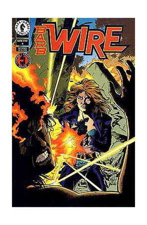Barb Wire 9 published by Dark Horse with cover art by Matt Haley