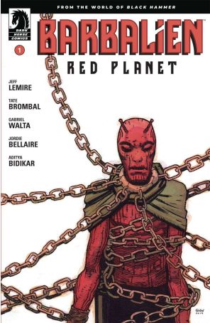 Barbalien: Red Planet 1A published by Dark Horse with cover art by Gabriel Hernandez Walta