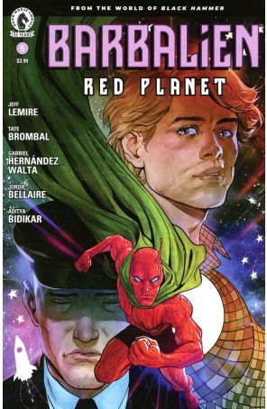 Barbalien: Red Planet 5B published by Dark Horse with cover art by Nick Robles