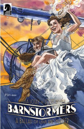 Barnstormers (Dark Horse) 1F published by Dark Horse with cover art by Jill Thompson