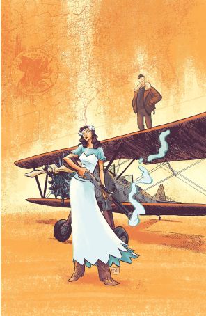 Barnstormers (Dark Horse) 1H published by Dark Horse with cover art by Fábio Moon