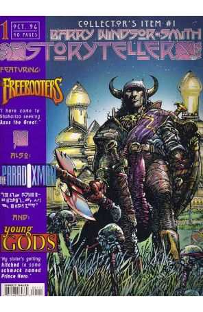 Barry Windsor-Smith: Storyteller 1 published by Dark Horse with cover art by Barry Windsor-Smith