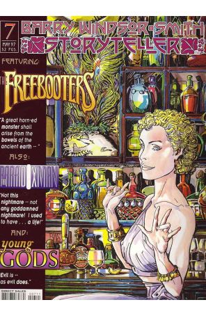 Barry Windsor-Smith: Storyteller 7 published by Dark Horse with cover art by Barry Windsor-Smith